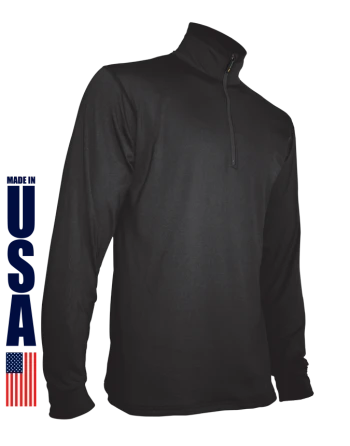 XGO - Phase 4 Performance Men's Zip Mock, Black