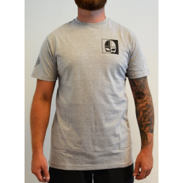 Major League Viking - T-Shirt og lille Vikingtryk, Lysegrå