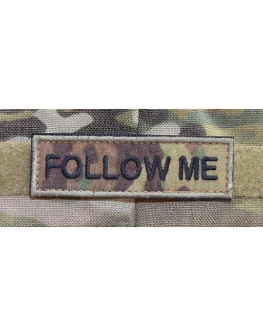 FOLLOW ME Patch - MultiCam med velcro