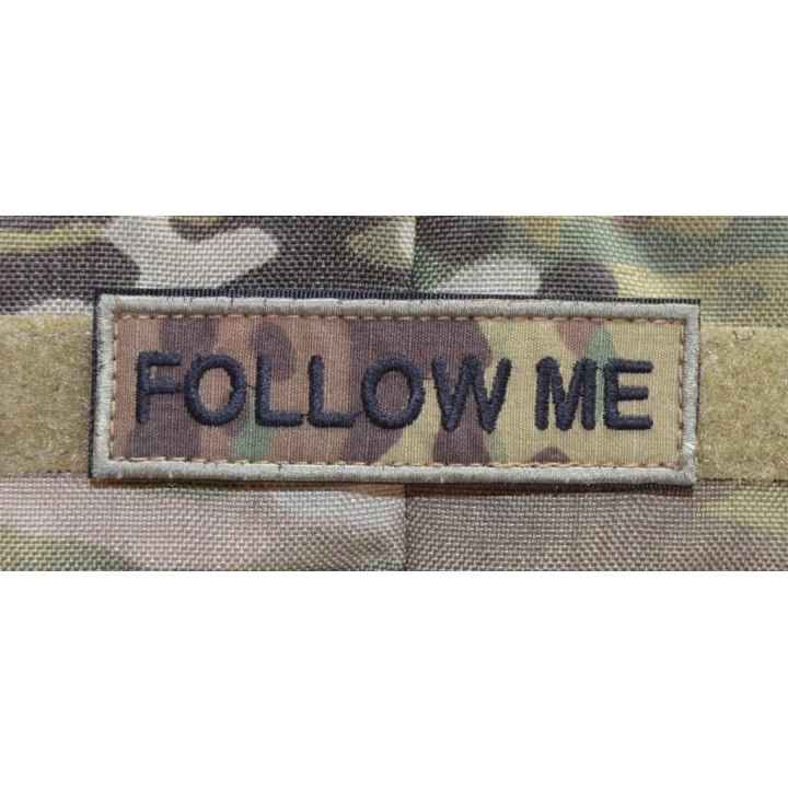 FOLLOW ME Patch - MultiCam med velcro