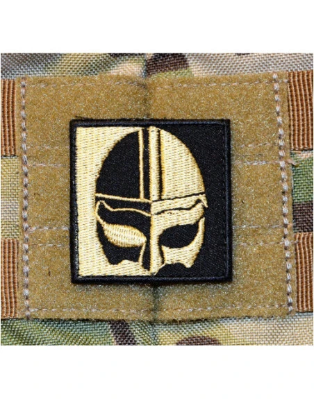 Viking Hjelm - Sort/Khaki, 5X5CM