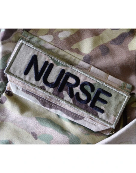 NURSE ærmemærke, MultiCam på velcro