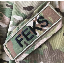 FEKS ærmemærke, MultiCam på velcro