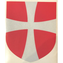 Danish Mantova Cross, Reflective sticker