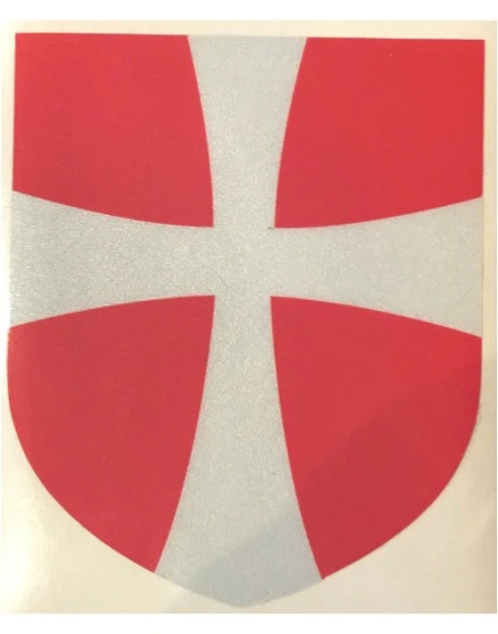 Danish Mantova Cross, Reflective sticker