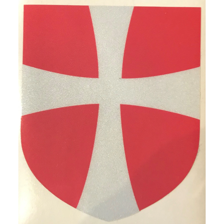 Danish Mantova Cross, Reflective sticker