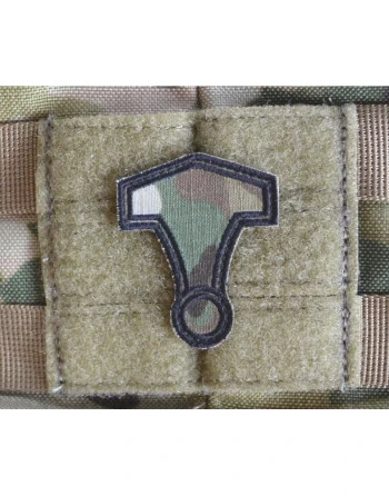 Thors Hammer, udskåret, MultiCam på Velcro
