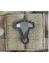 Thors Hammer, udskåret, MultiCam på Velcro