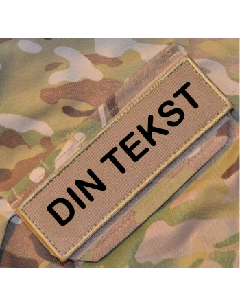 4 STK "Own design" Patch on Velcro