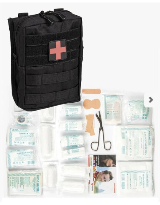 MIL-TEC - Førstehjælpstaske, Stor, Multicamouflage (MTS)